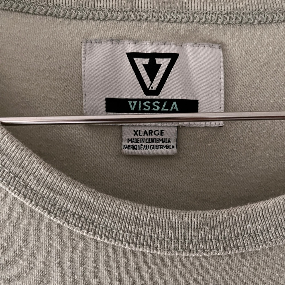 Light green vissla pocket tshirt